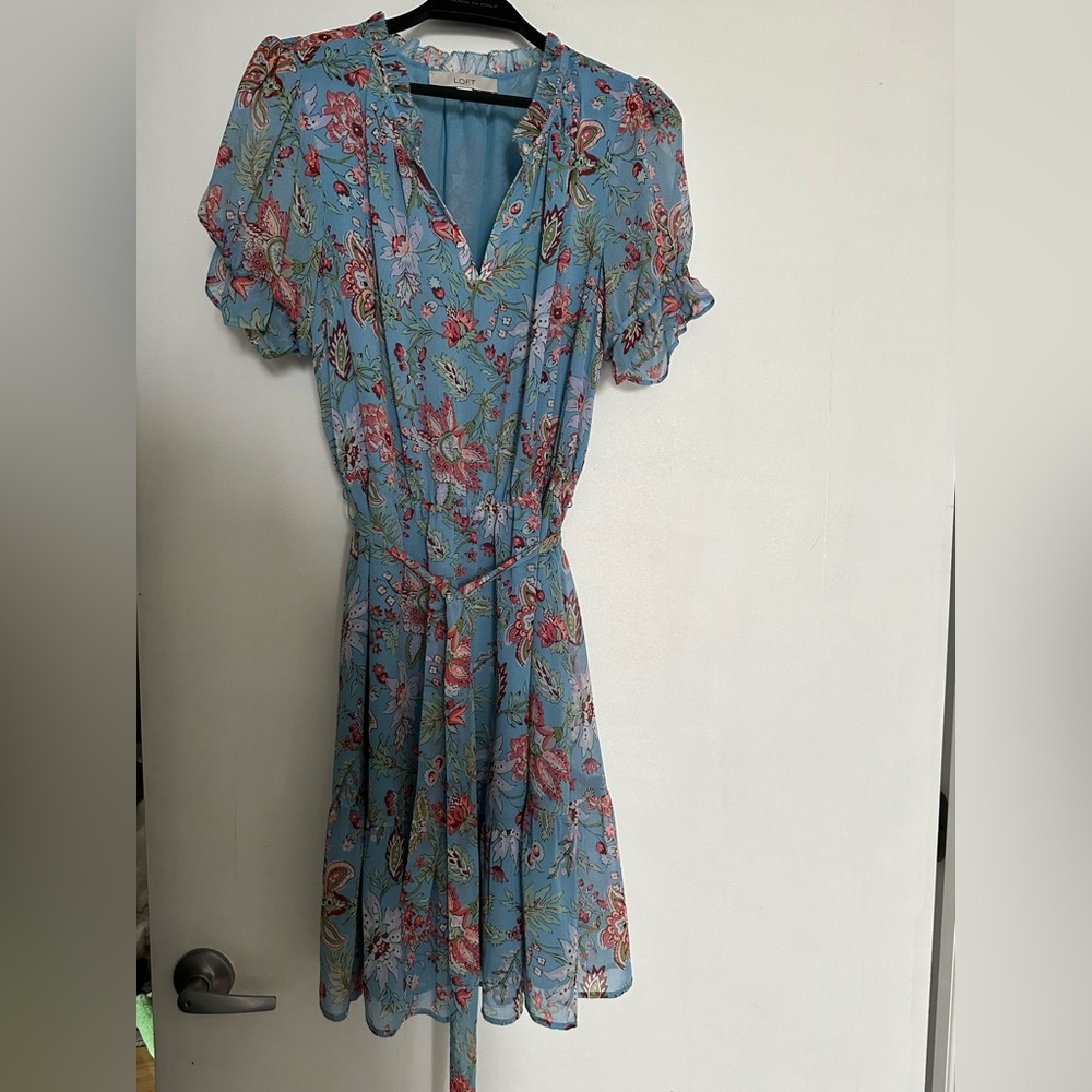 Adorable floral spring dress